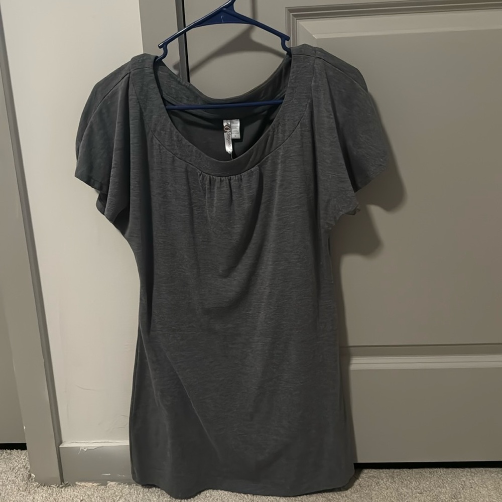 Gray mini dress, size small